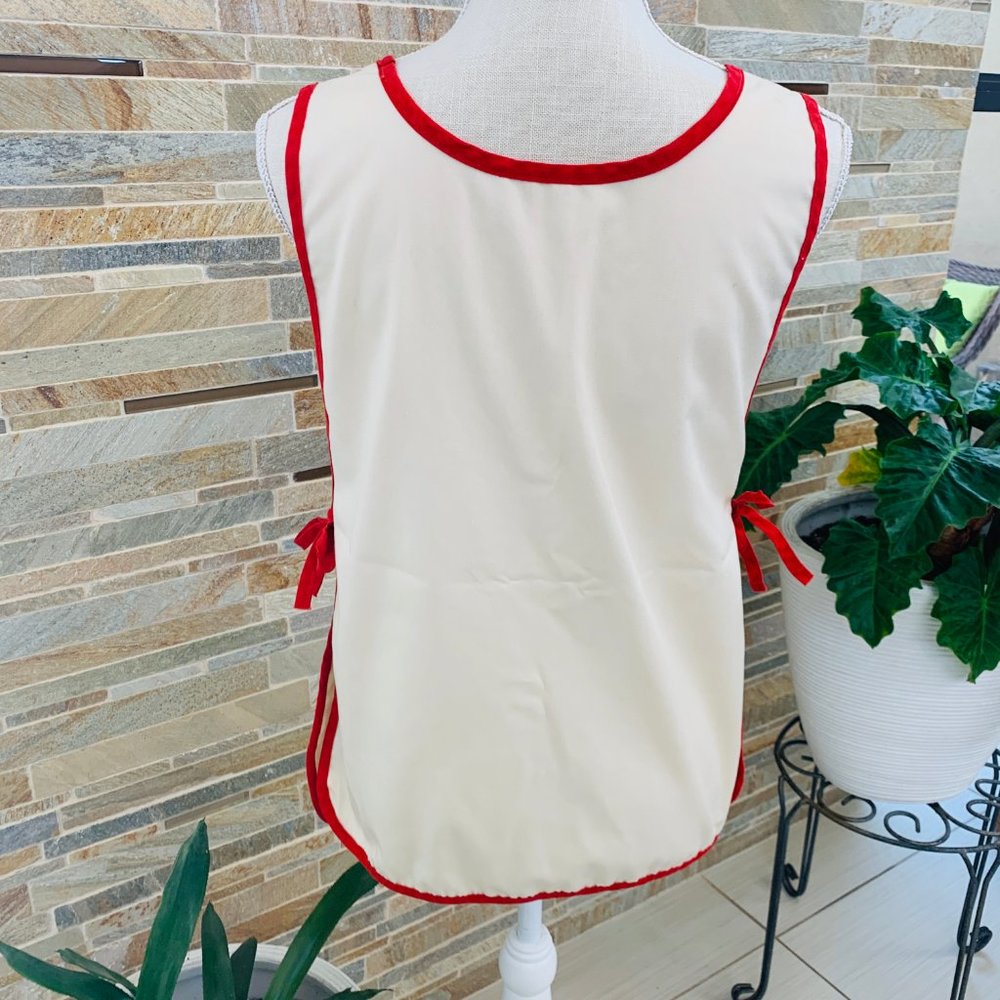 SET OF 3 VINTAGE LOOK SMOCK APRONS - Picture 5 of 15